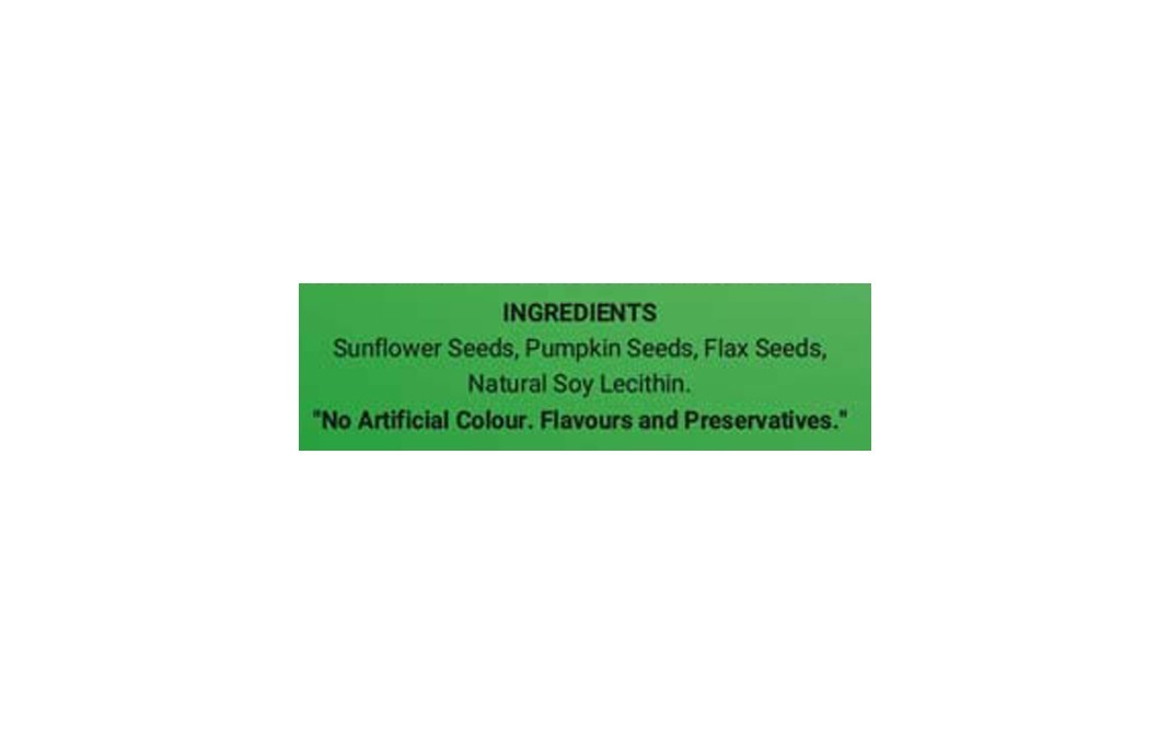 True Elements Roasted Sunflower Pumpkin & Flax   Pack  125 grams